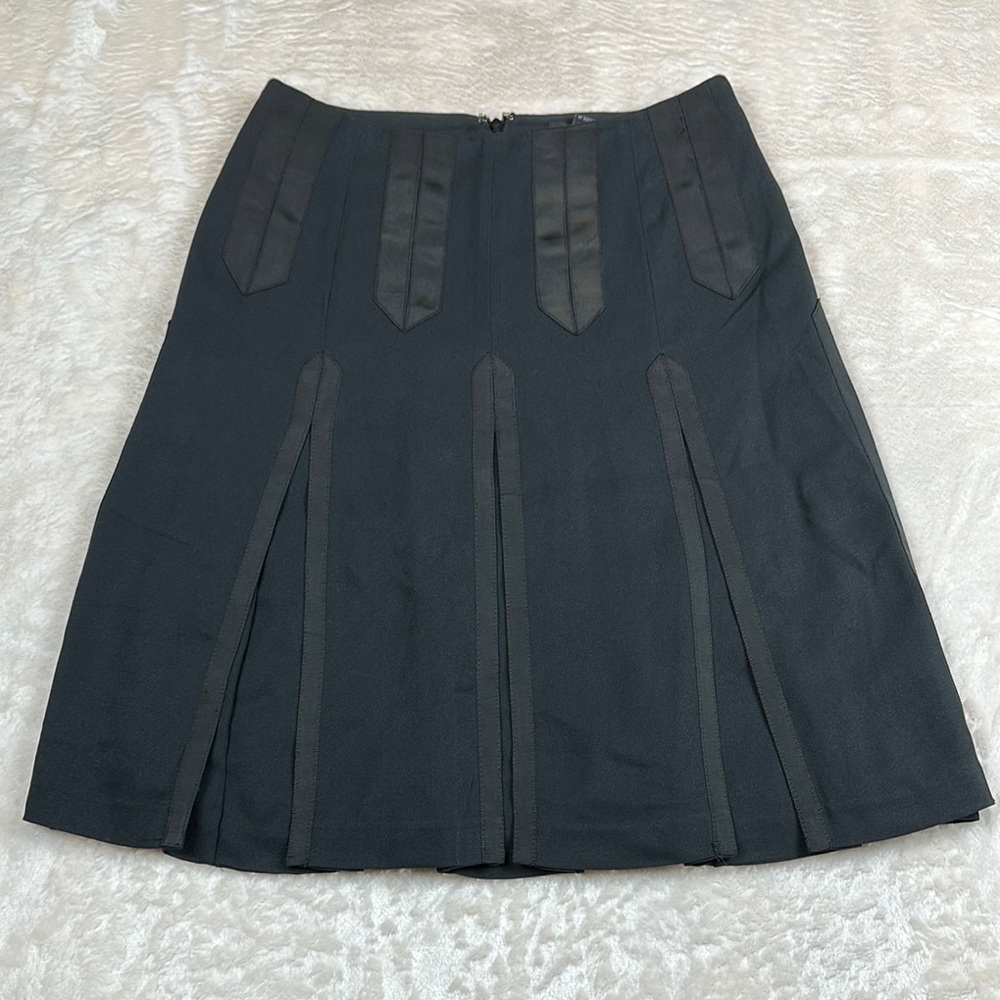 The Limited Black Gothic A-Line Skirt